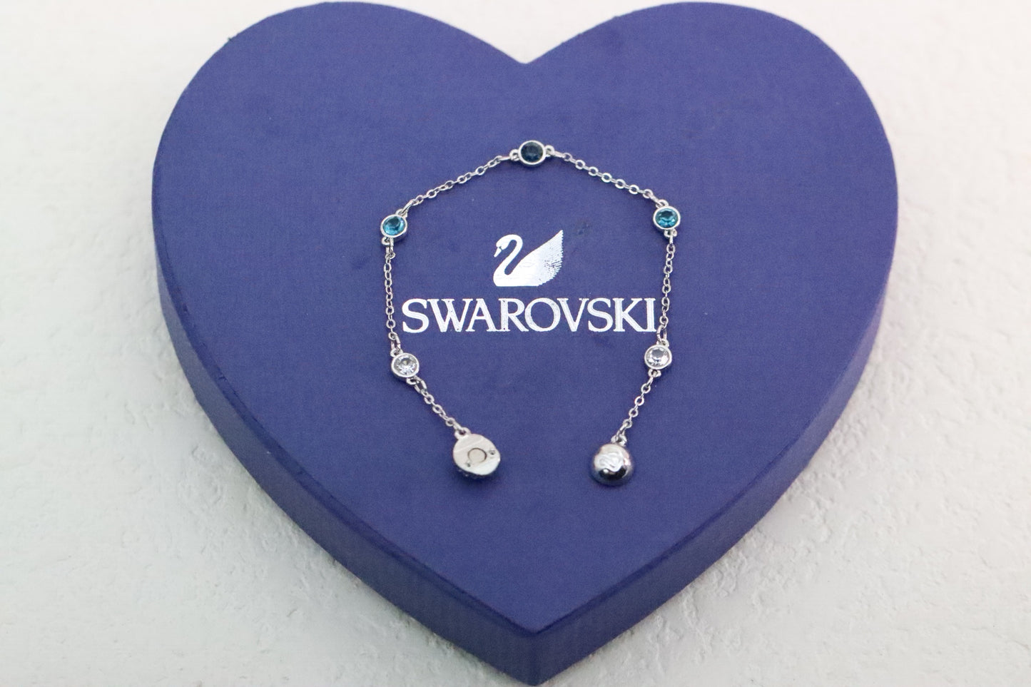 Silver to Blue Gradient Magnetic Bracelet