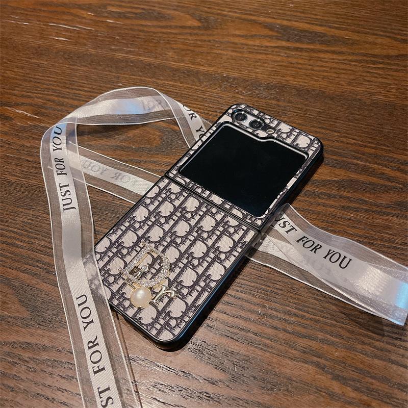 Embossed Pearl Case for Galaxy Z Flip