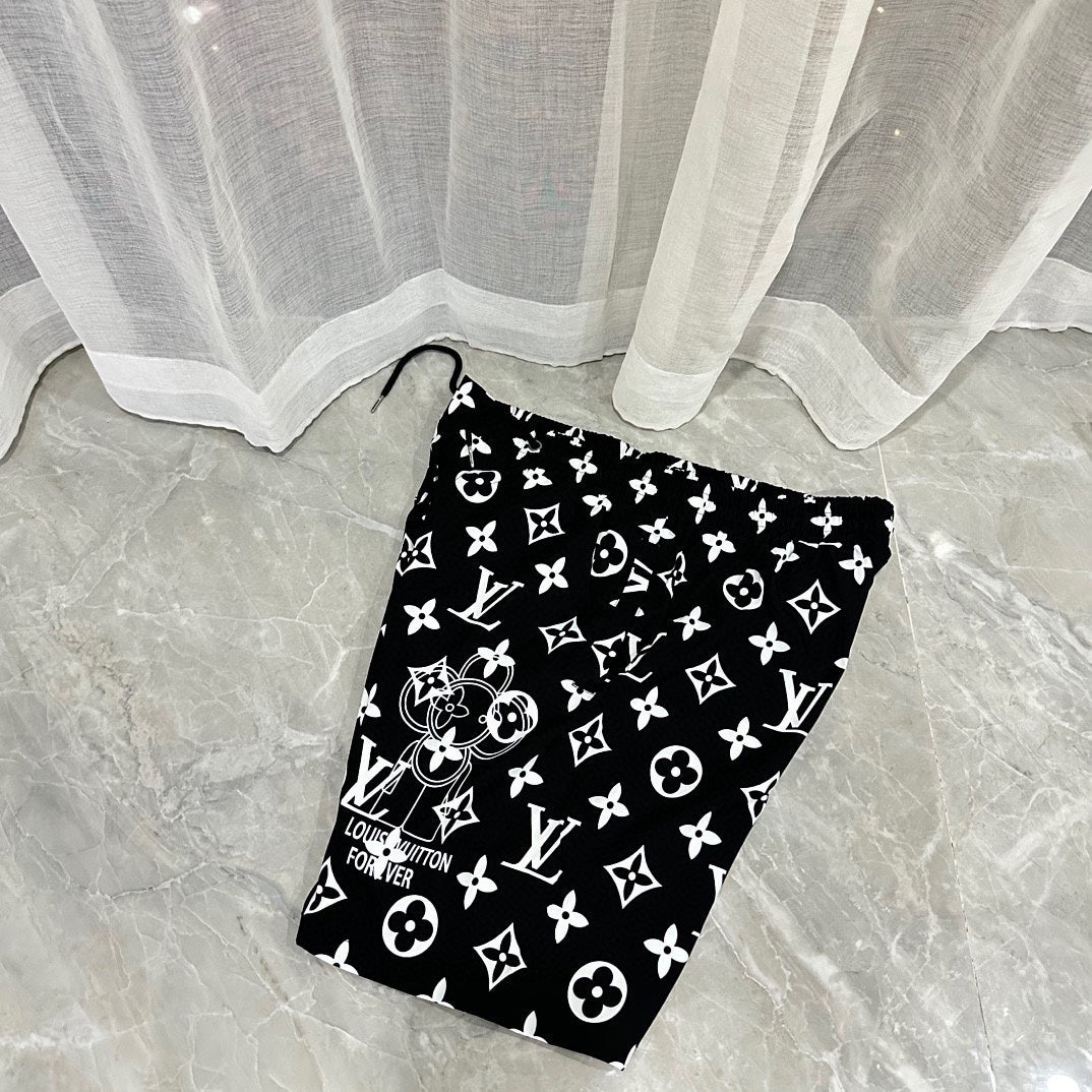 New classic portrait casual beach shorts