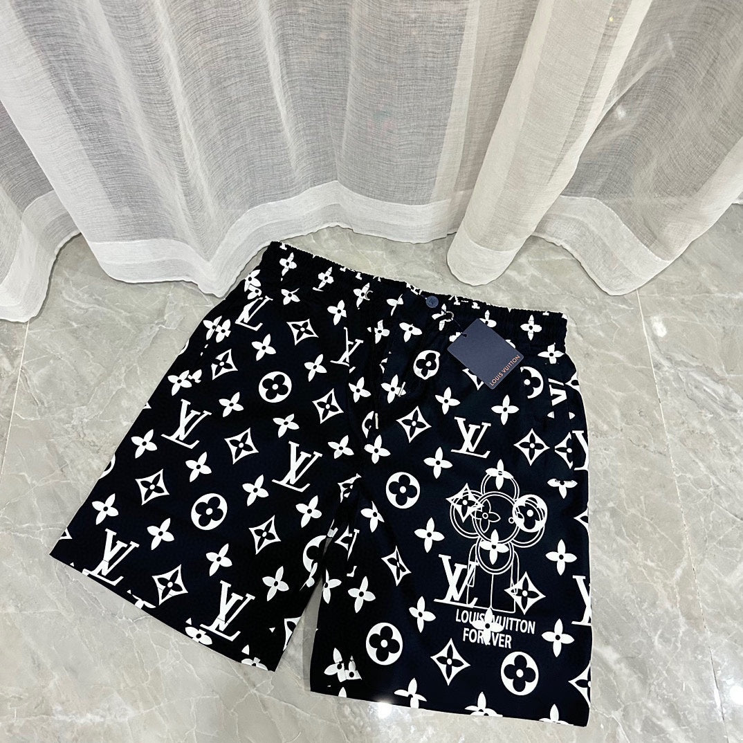 New classic portrait casual beach shorts