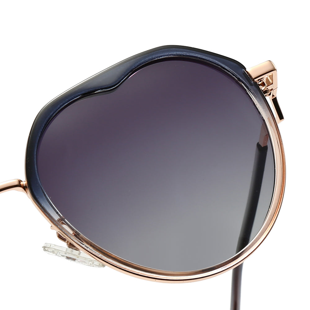 Dollger Gradient Lens Round Sunglasses