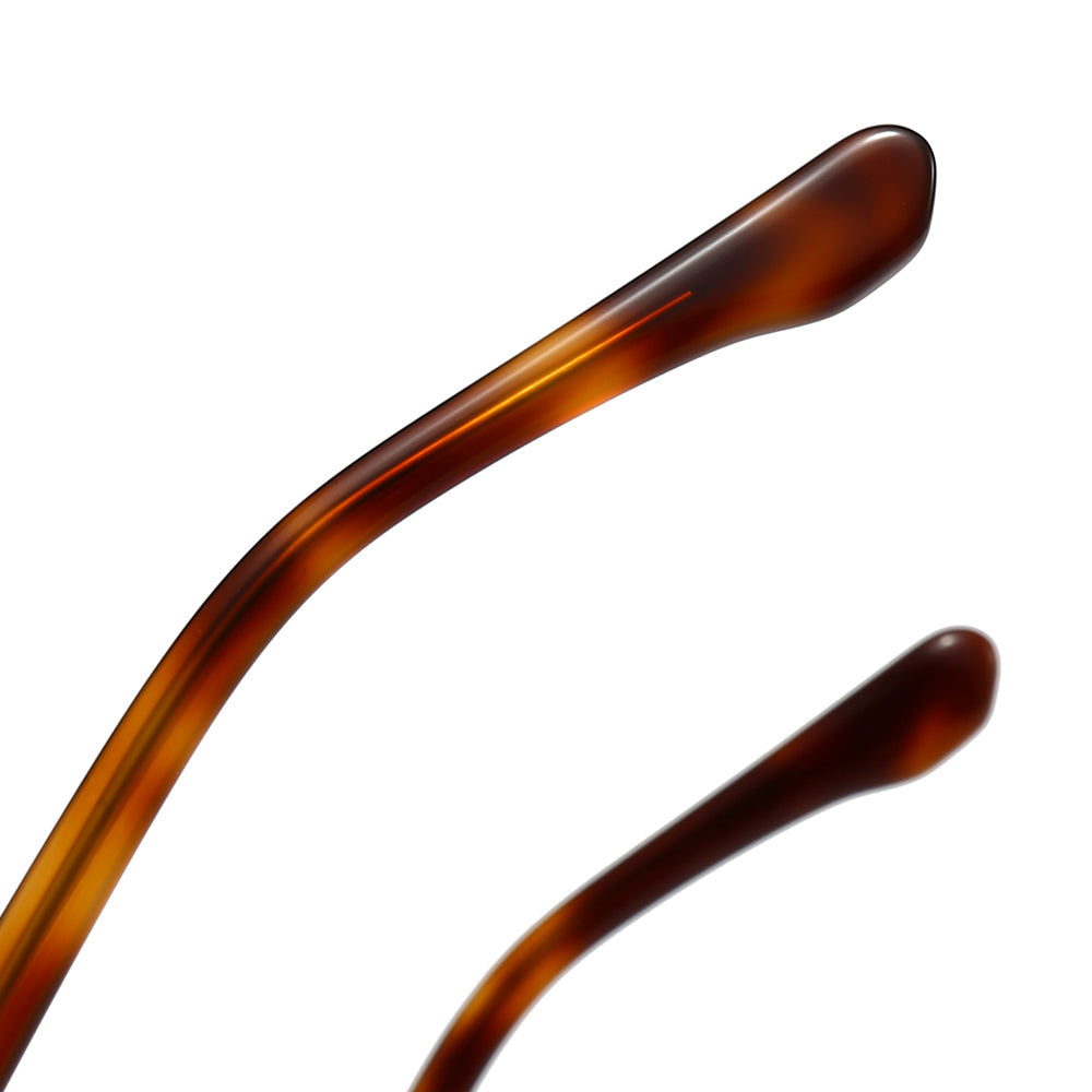 Dollger Square Hipster Acetate Square Tinted Sunglasses