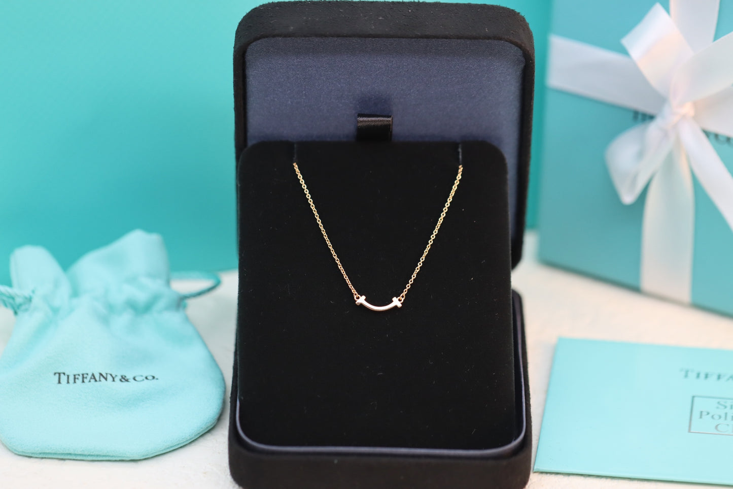 Mini Diamond-Free Smiley Face Necklace