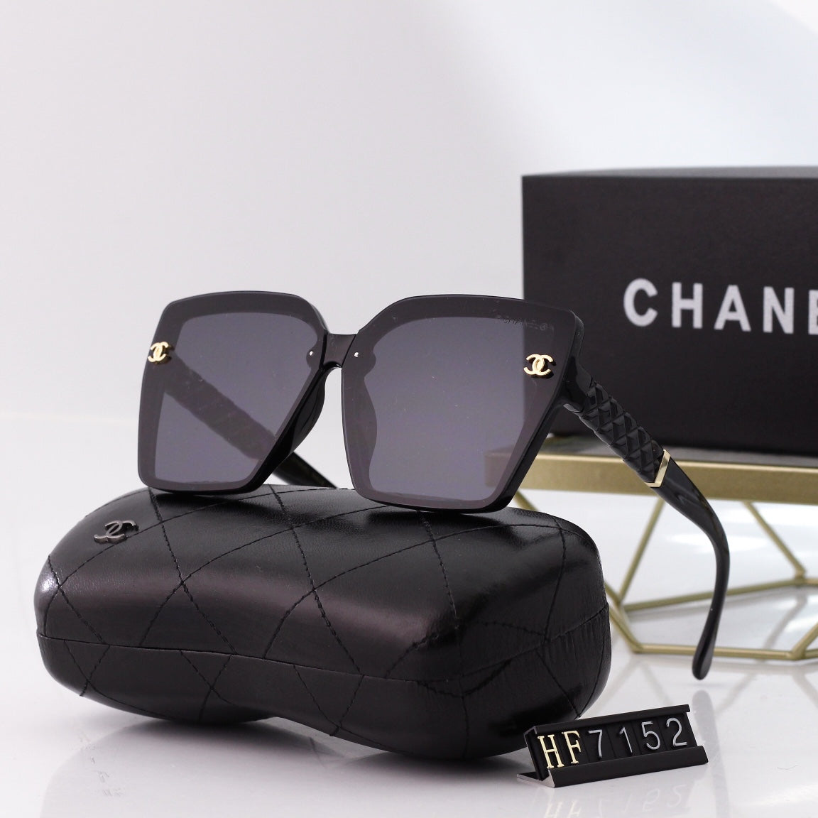 5-color nylon lens ultra-light frame sunglasses 7152