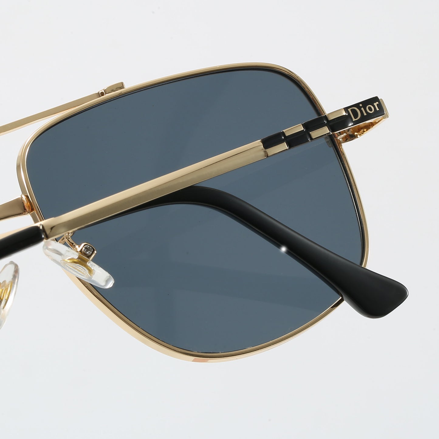 7 colors metal frame nylon lens sunglasses 9008