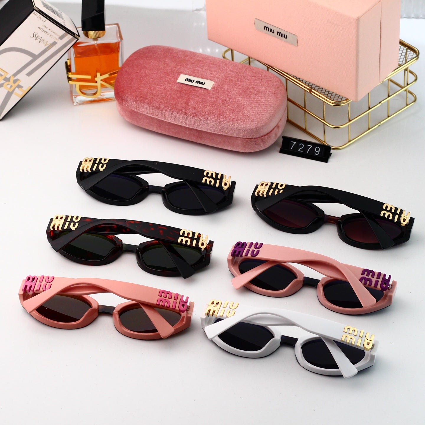 Oval Full Frame Sunglasses 7279