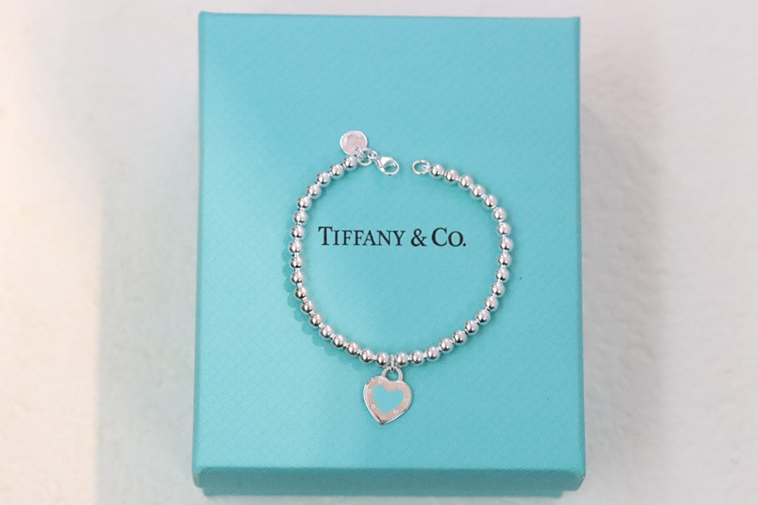 Heart-Shaped Pin Buckle Clavicle Necklace 925 Sterling Silver