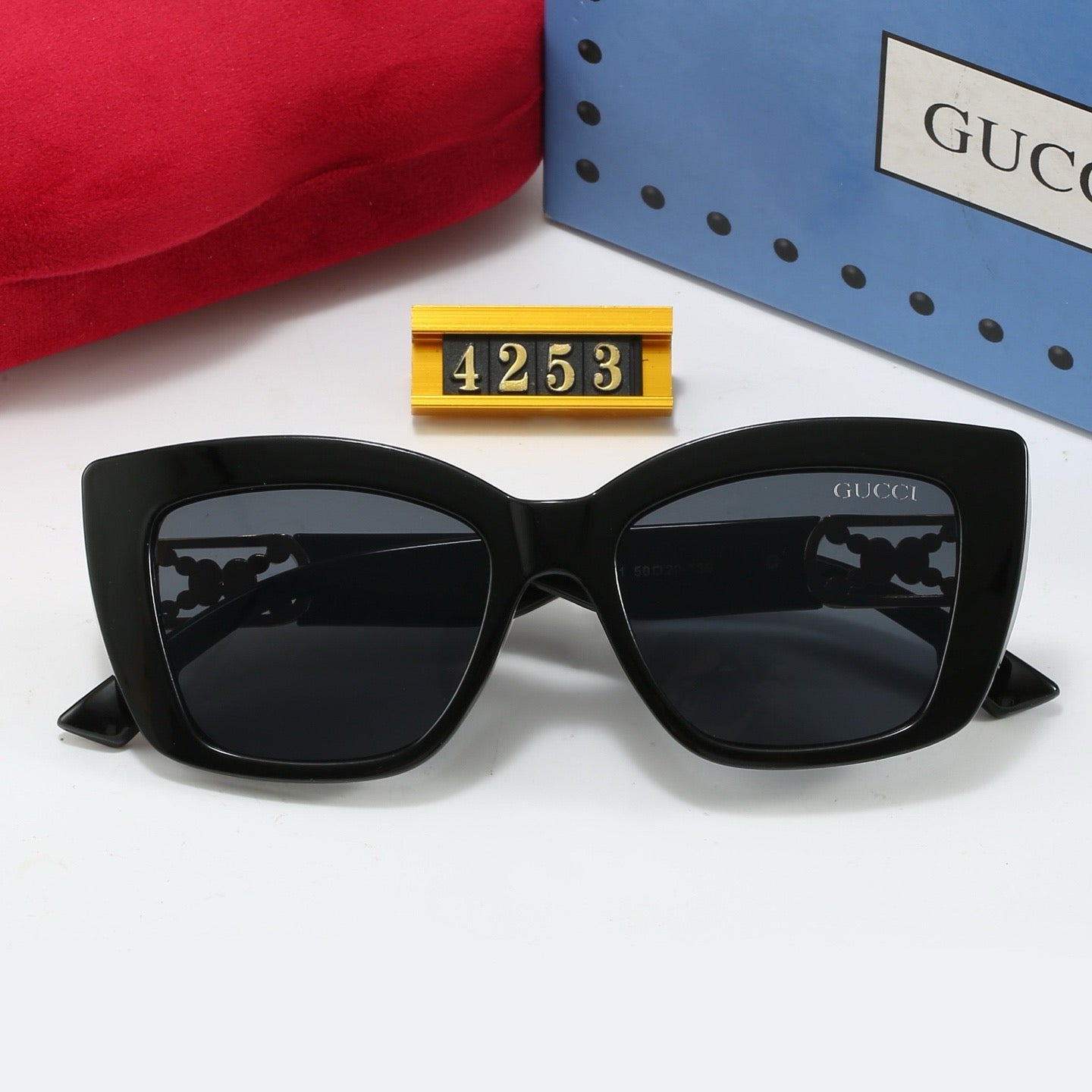 5 colors of new and popular sunglasses 4253