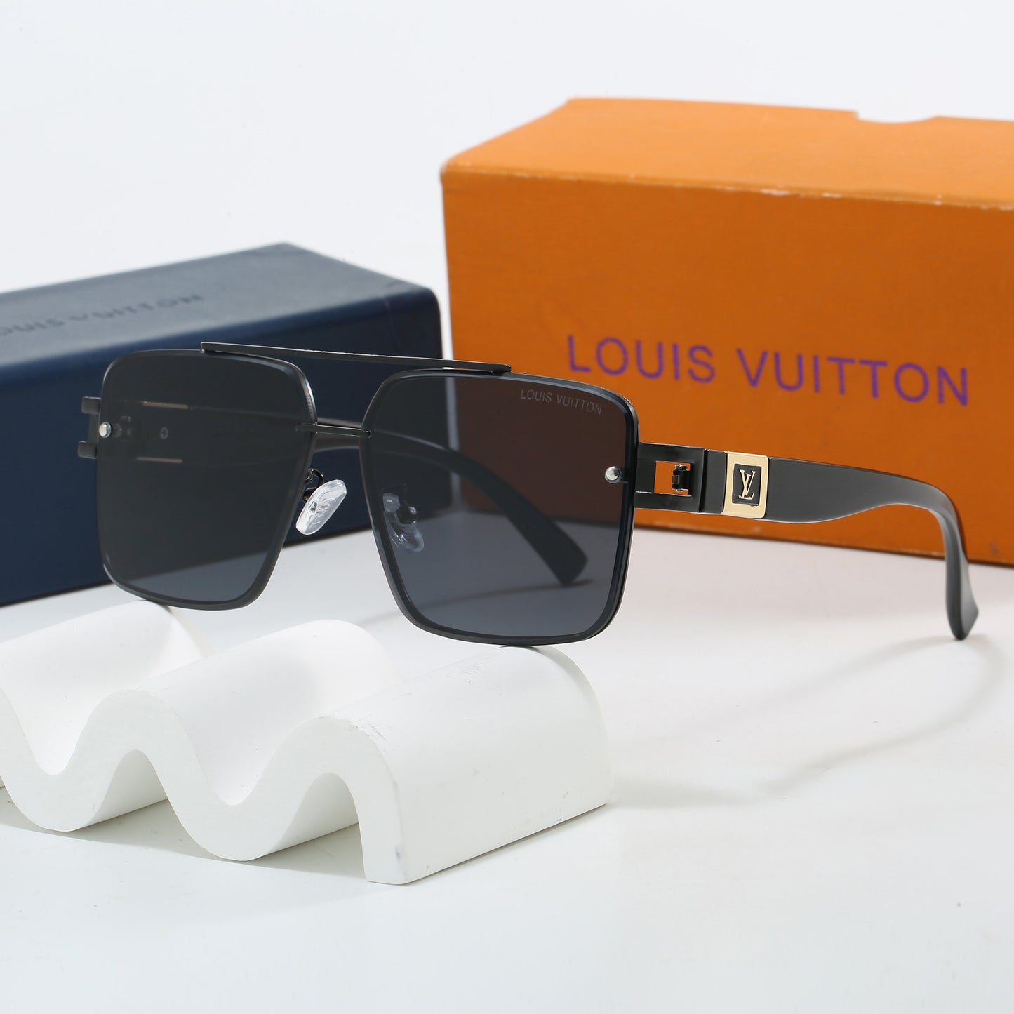 7 colors new metal frame sunglasses