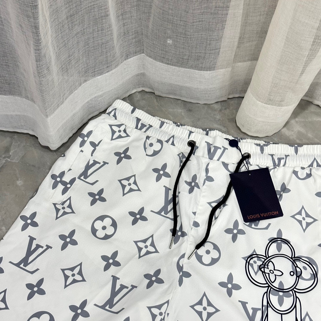 New classic portrait casual beach shorts