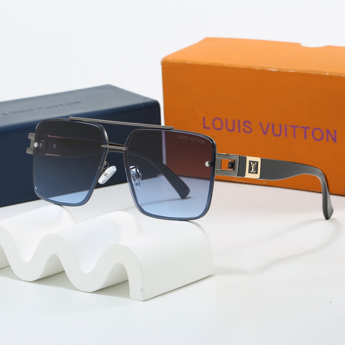 7 colors new metal frame sunglasses