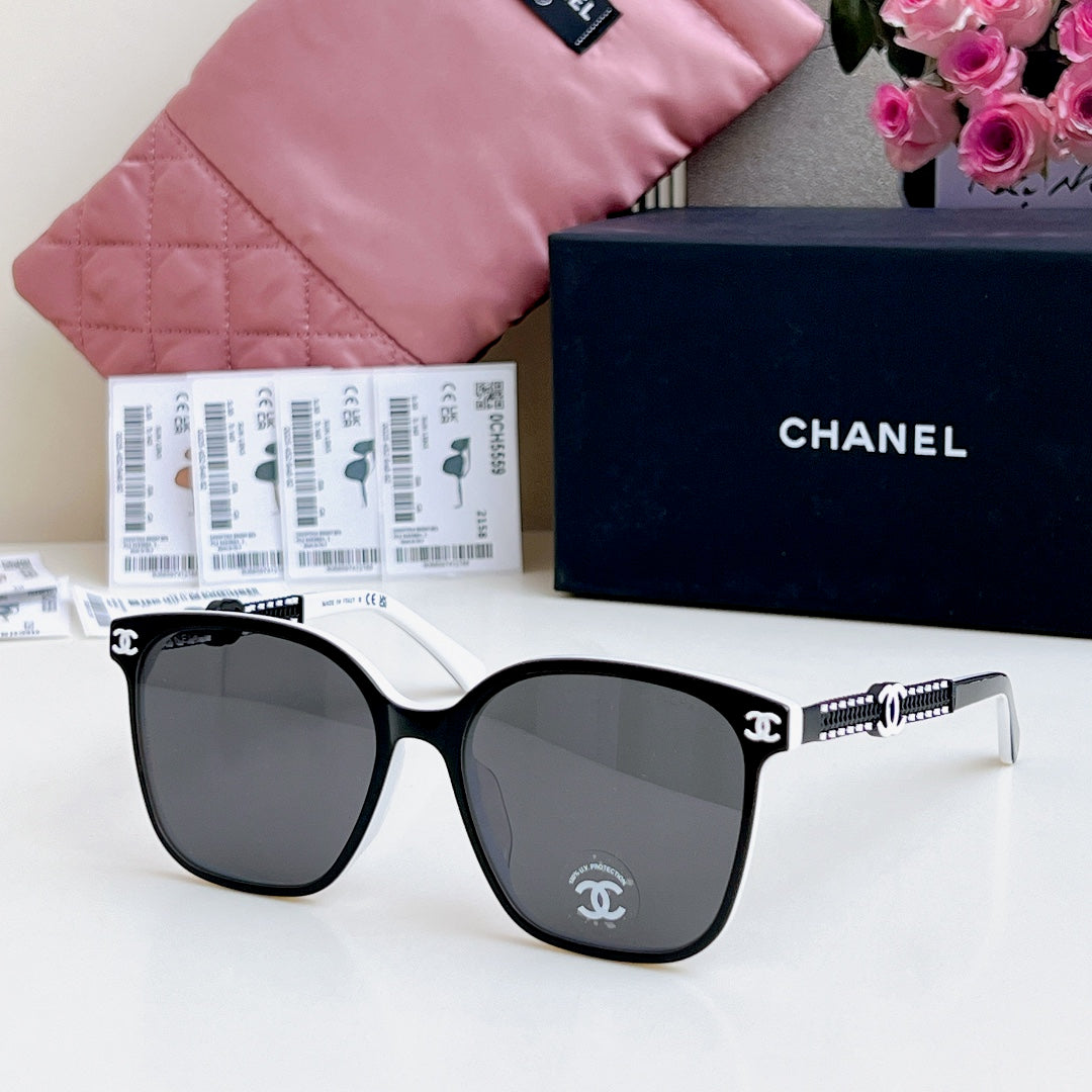 7 Colors Double Braided Style Temple Sunglasses