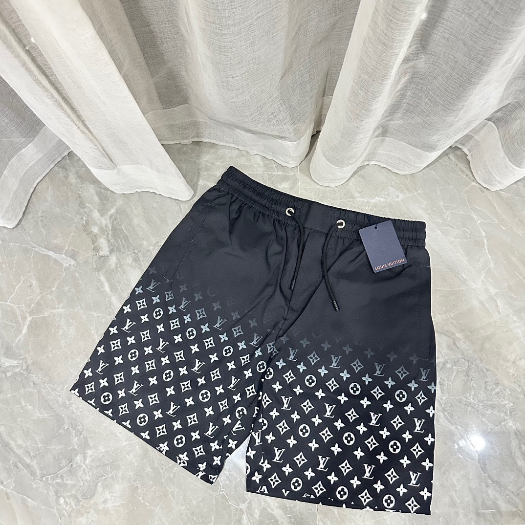 New classic gradient casual quick-drying beach shorts