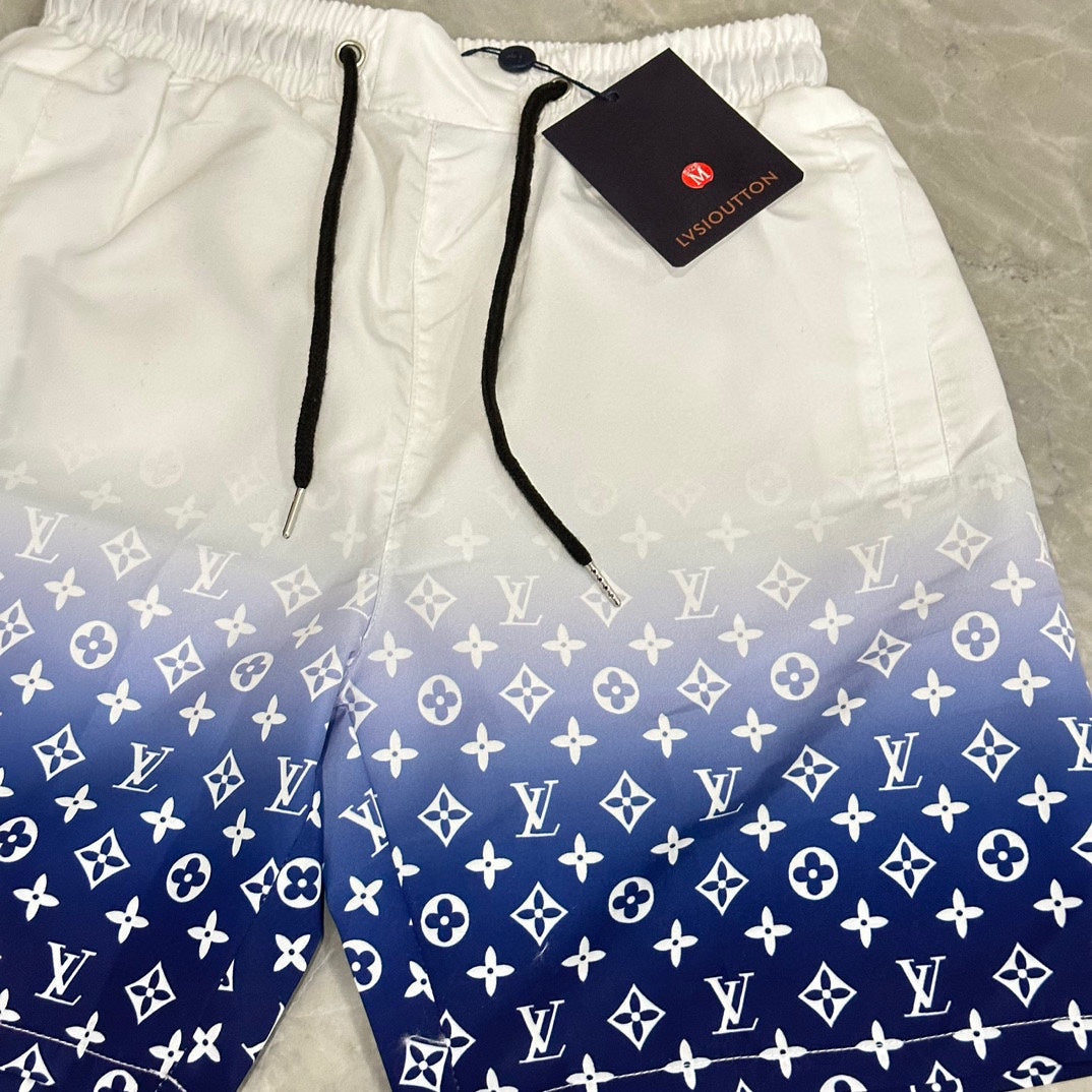 New classic gradient casual quick-drying beach shorts