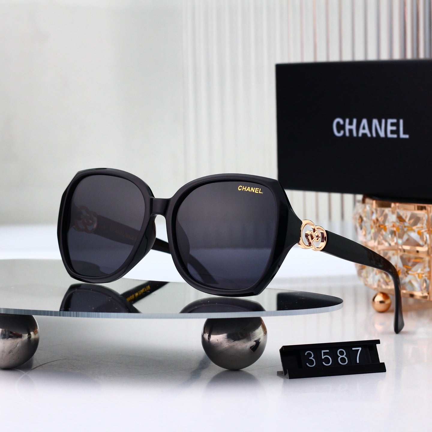 New Full Frame Round Sunglasses