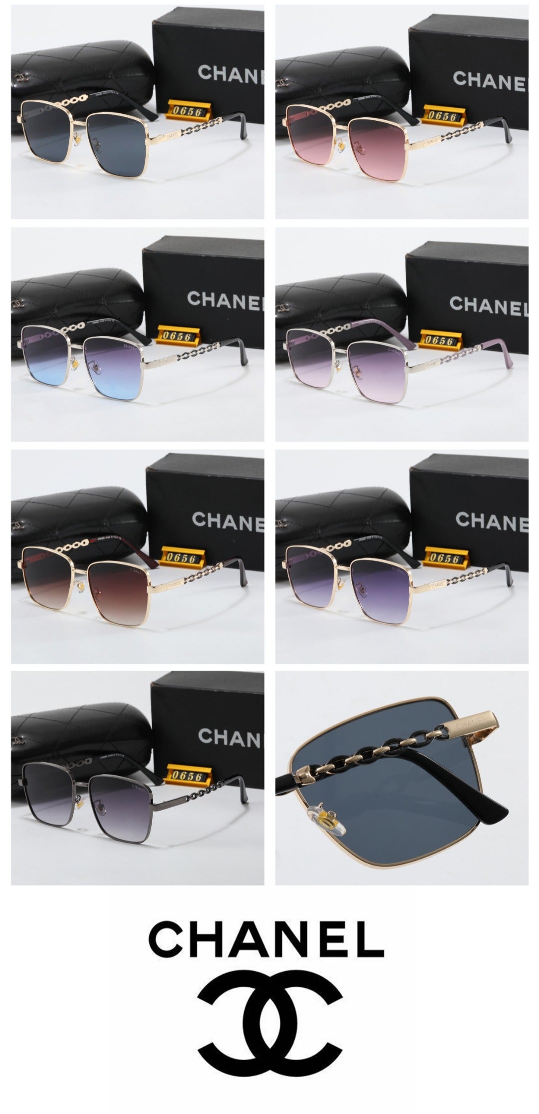7 colors of new popular sunglasses 1`2`12