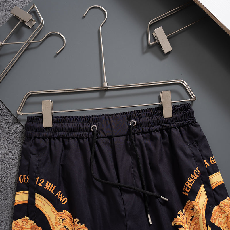 2025 latest golden quick-drying shorts beach pants