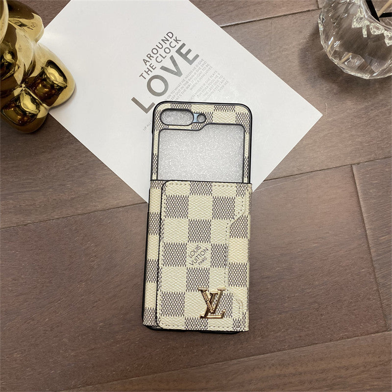 Leather Card Holder Flip Case