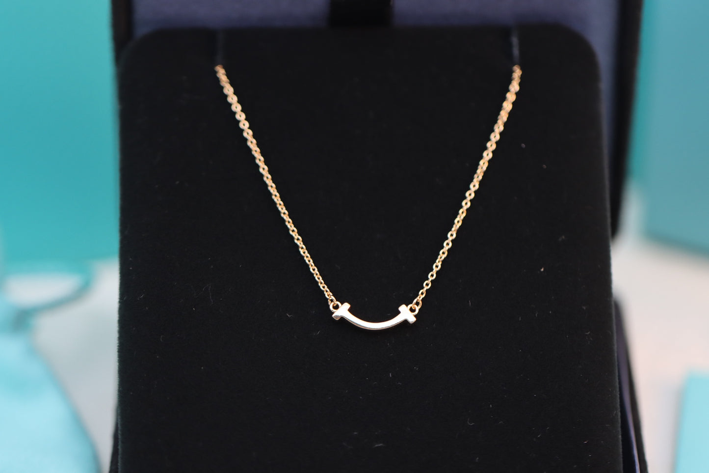 Mini Diamond-Free Smiley Face Necklace