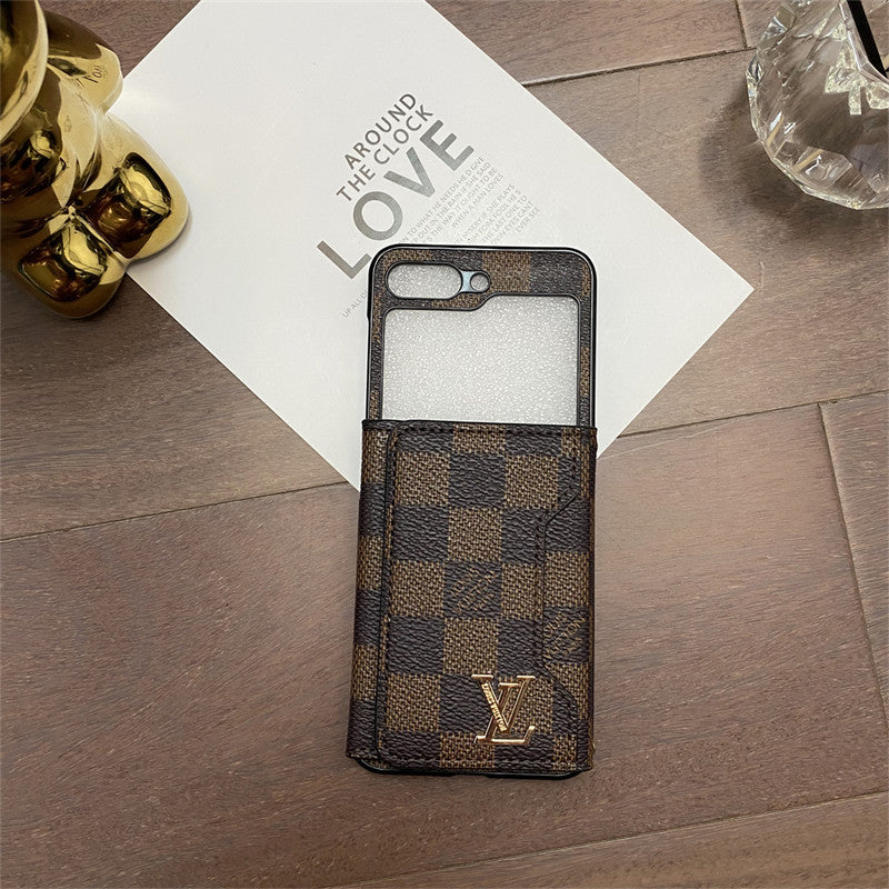 Leather Card Holder Flip Case