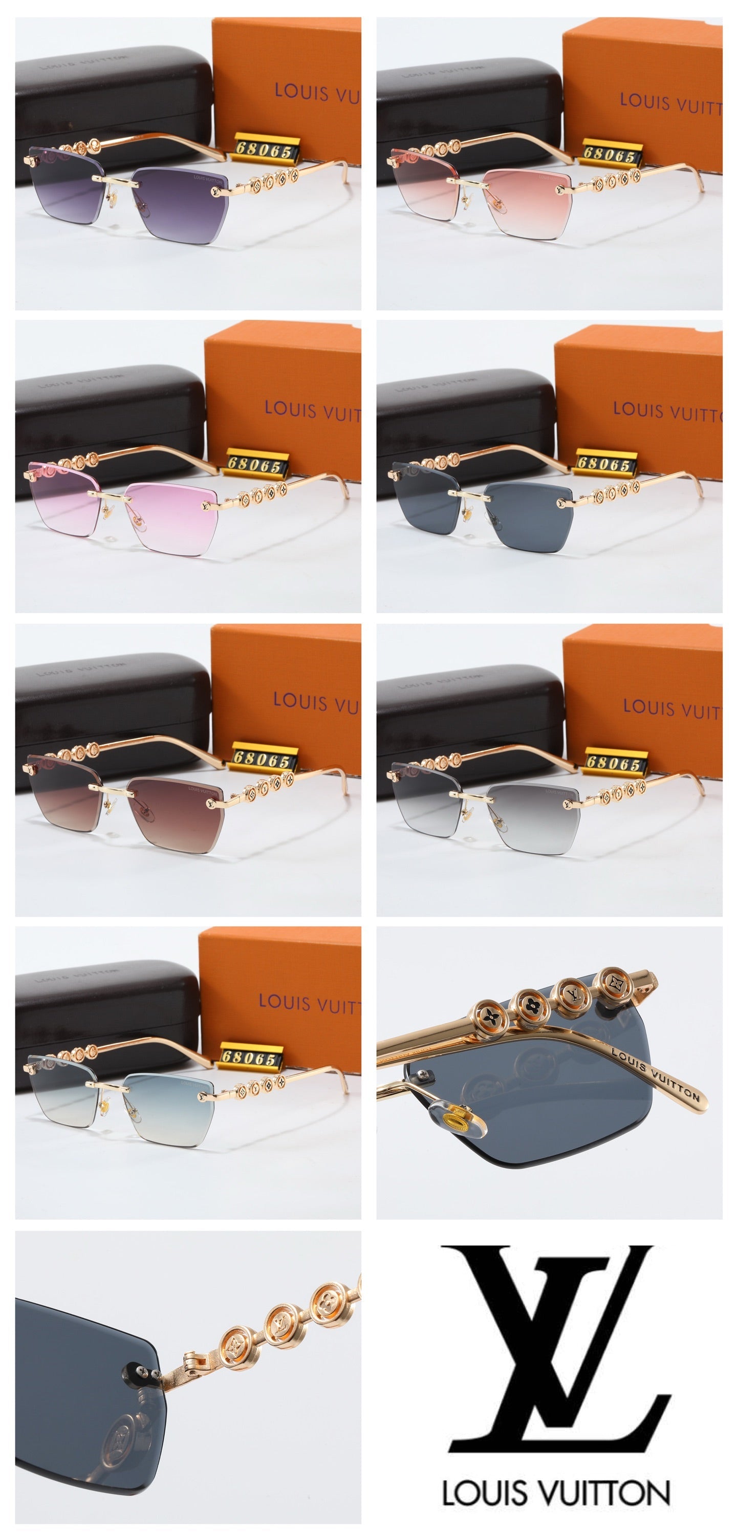 7 colors polarized sunglasses 68065