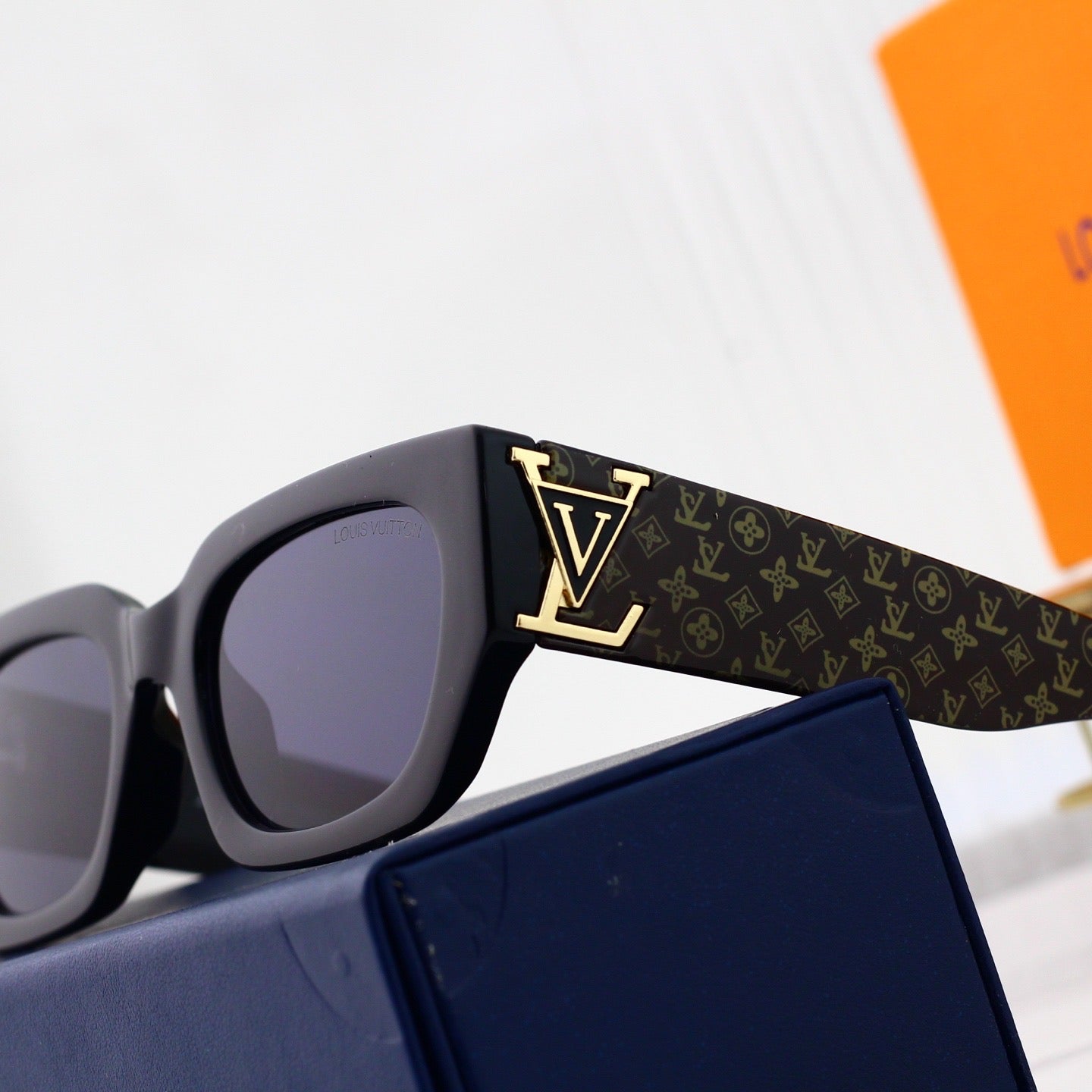 5-color plain lens sunglasses 3325