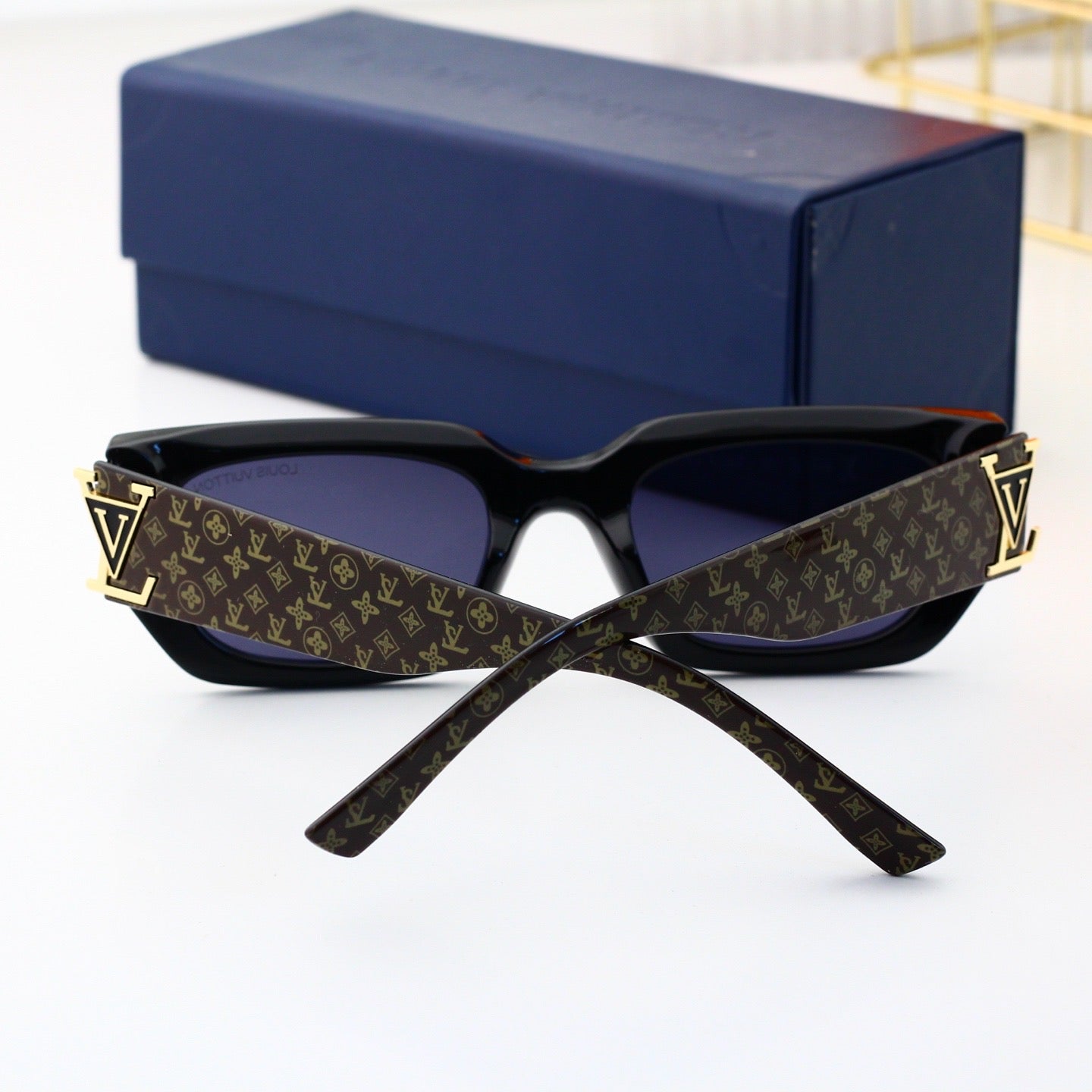 5-color plain lens sunglasses 3325