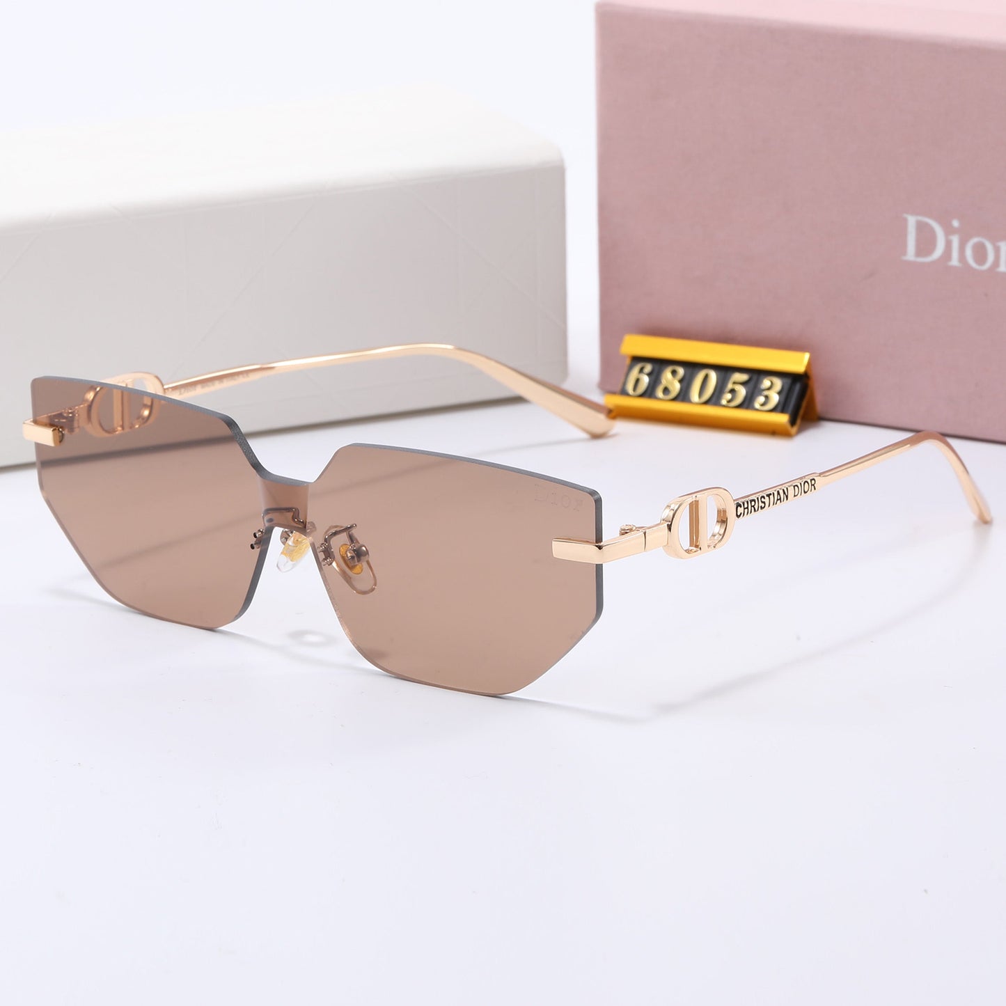 7-color polarized frameless personalized sunglasses 68053