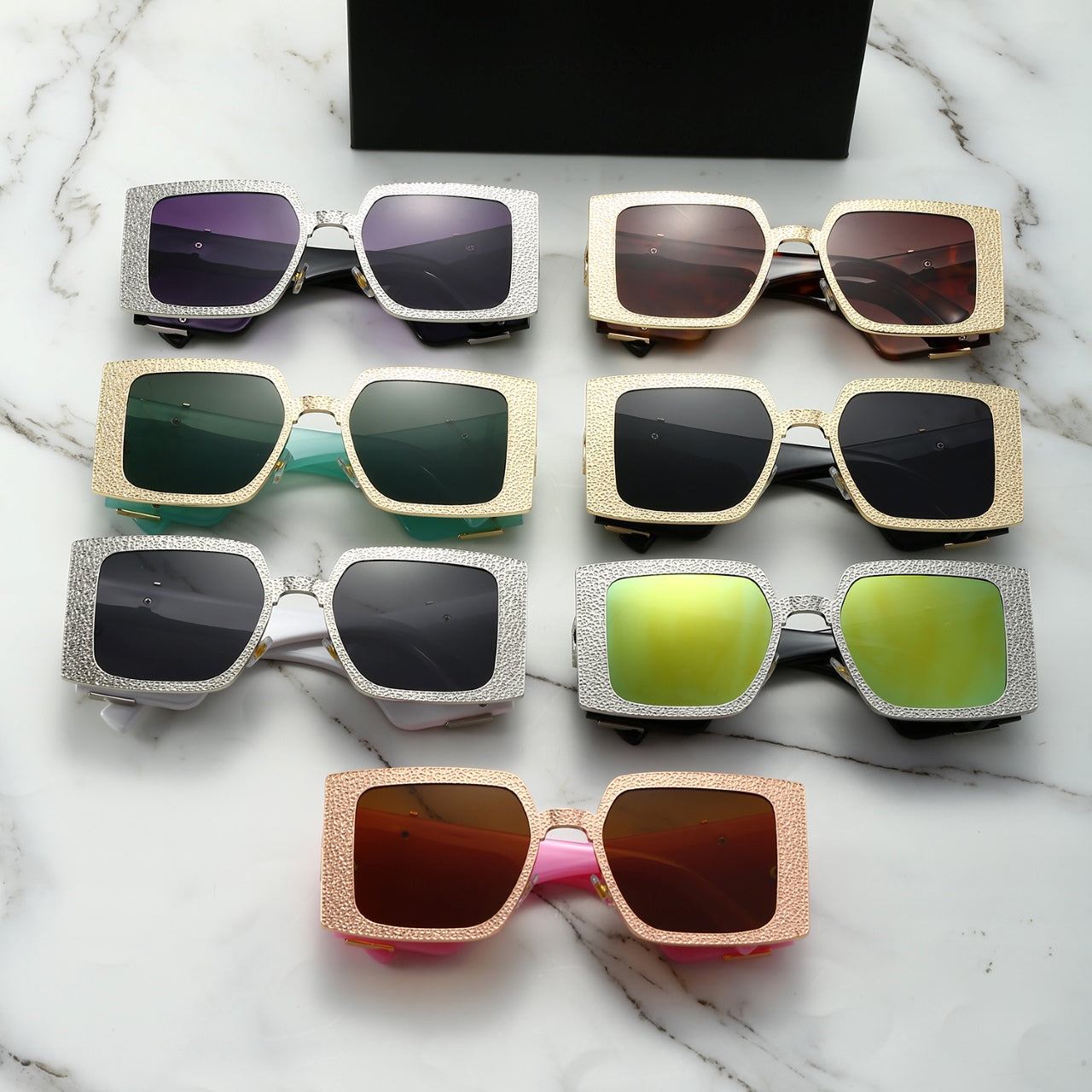 7 colors non-polarized lenses travel driving vacation sunglasses 118