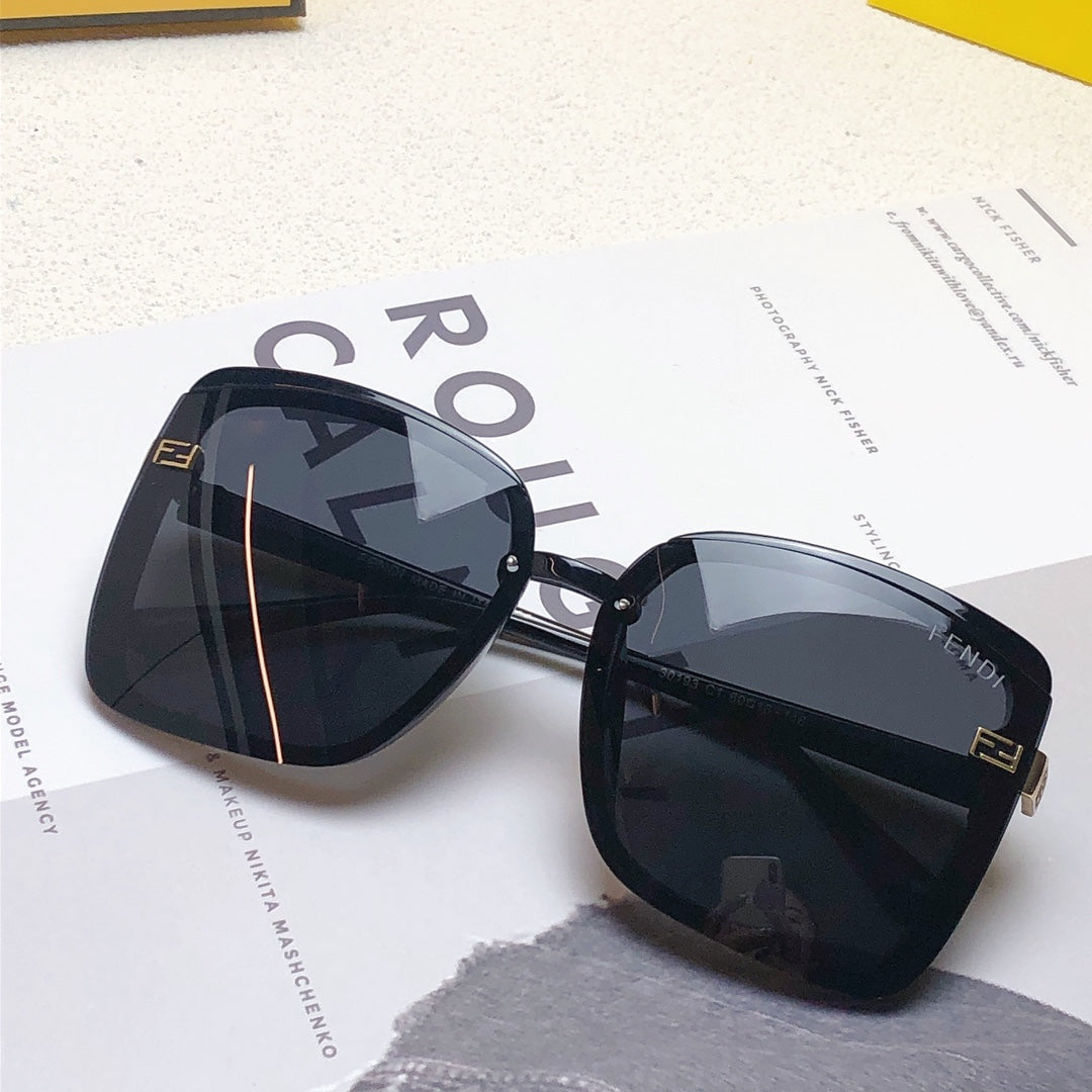 5 colors of classic large frame sunglasses 30193