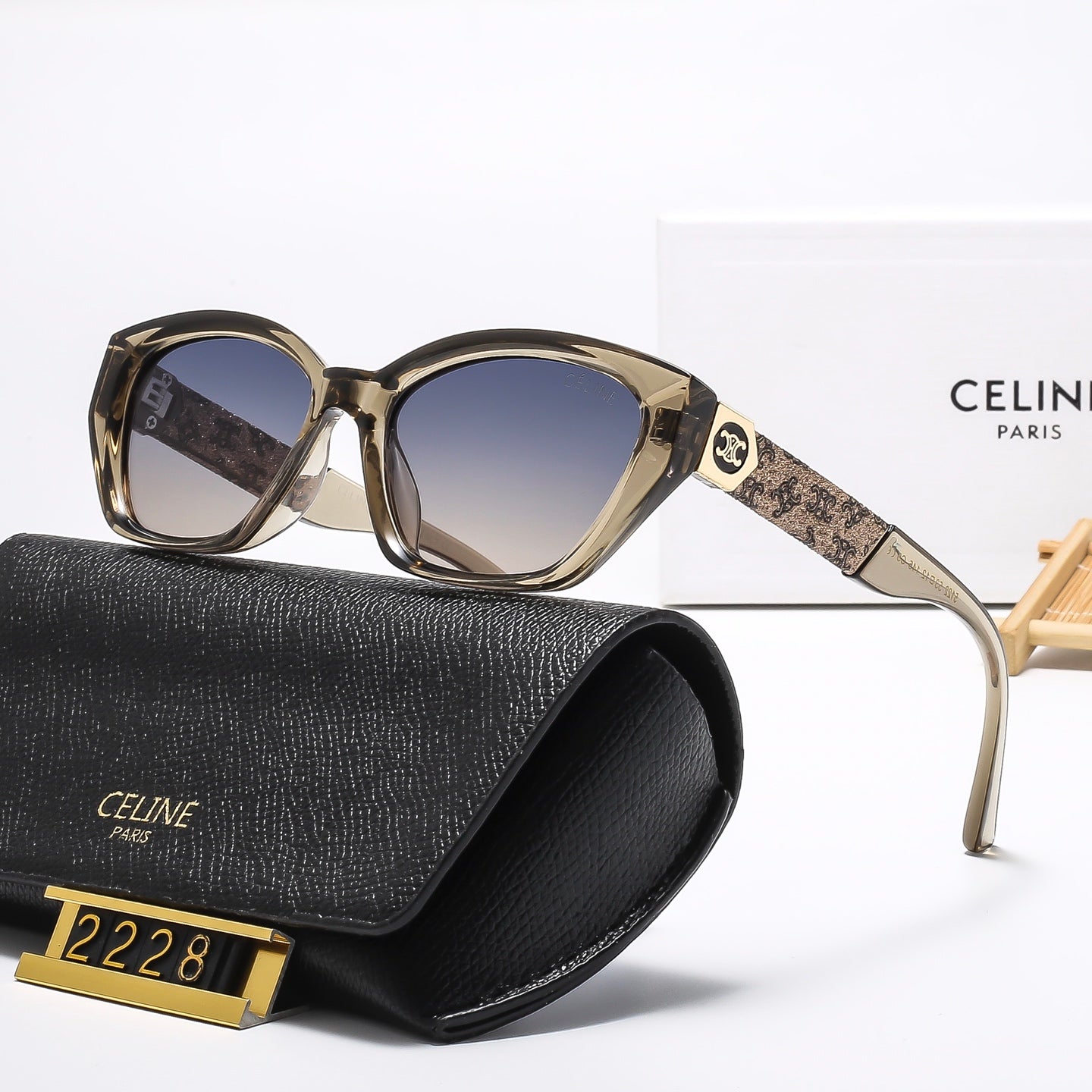 5 colors trendy polarized sunglasses 2228