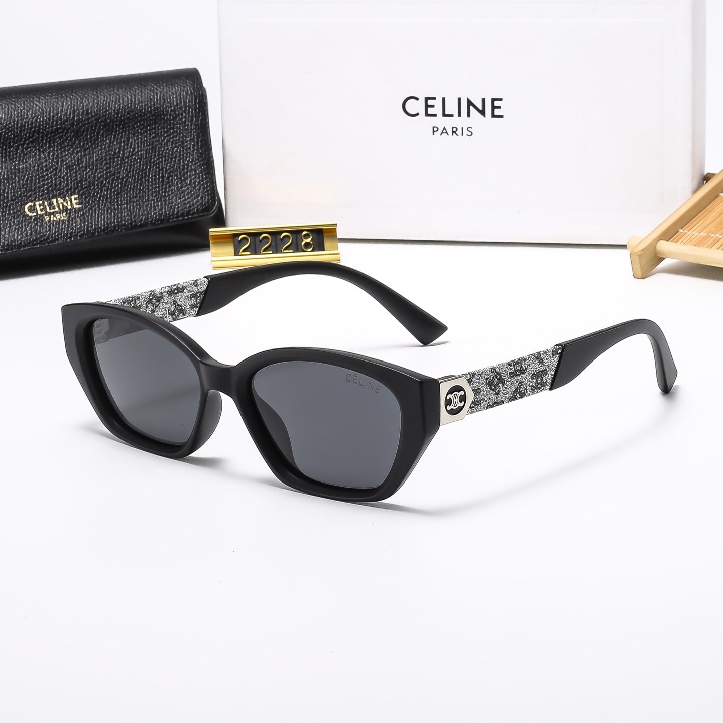 5 colors trendy polarized sunglasses 2228