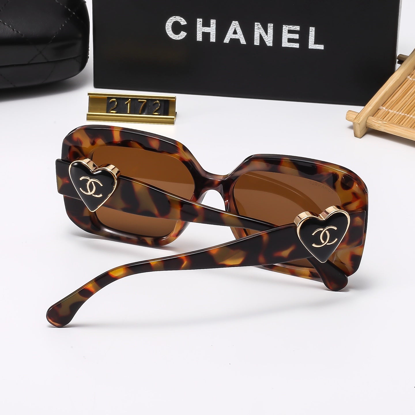 6 Colors Square Frame HD Lens Sunglasses 2172
