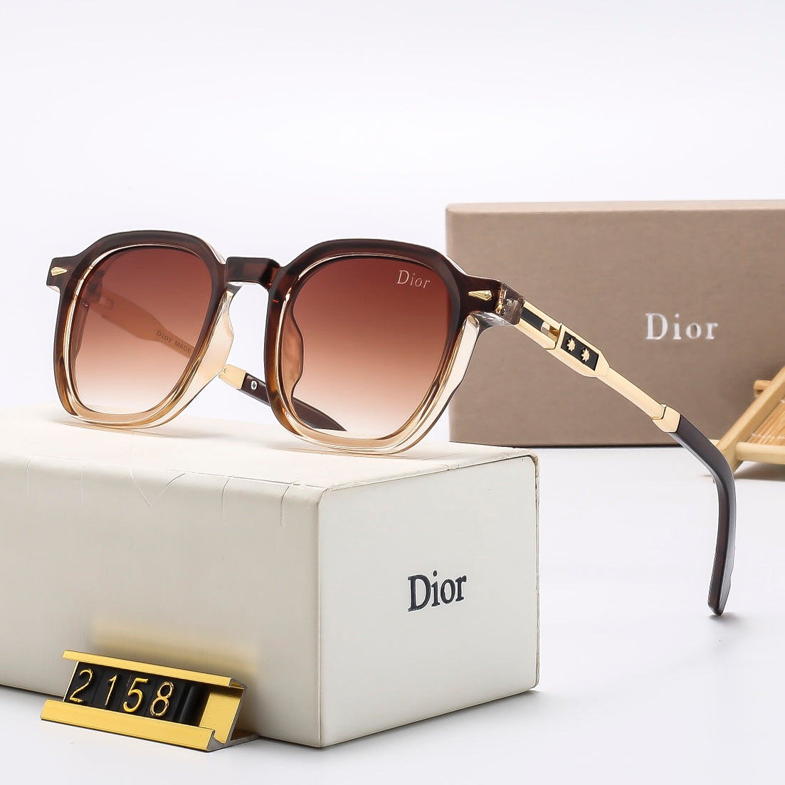 6 colors of fashionable and popular sunglasses 2158