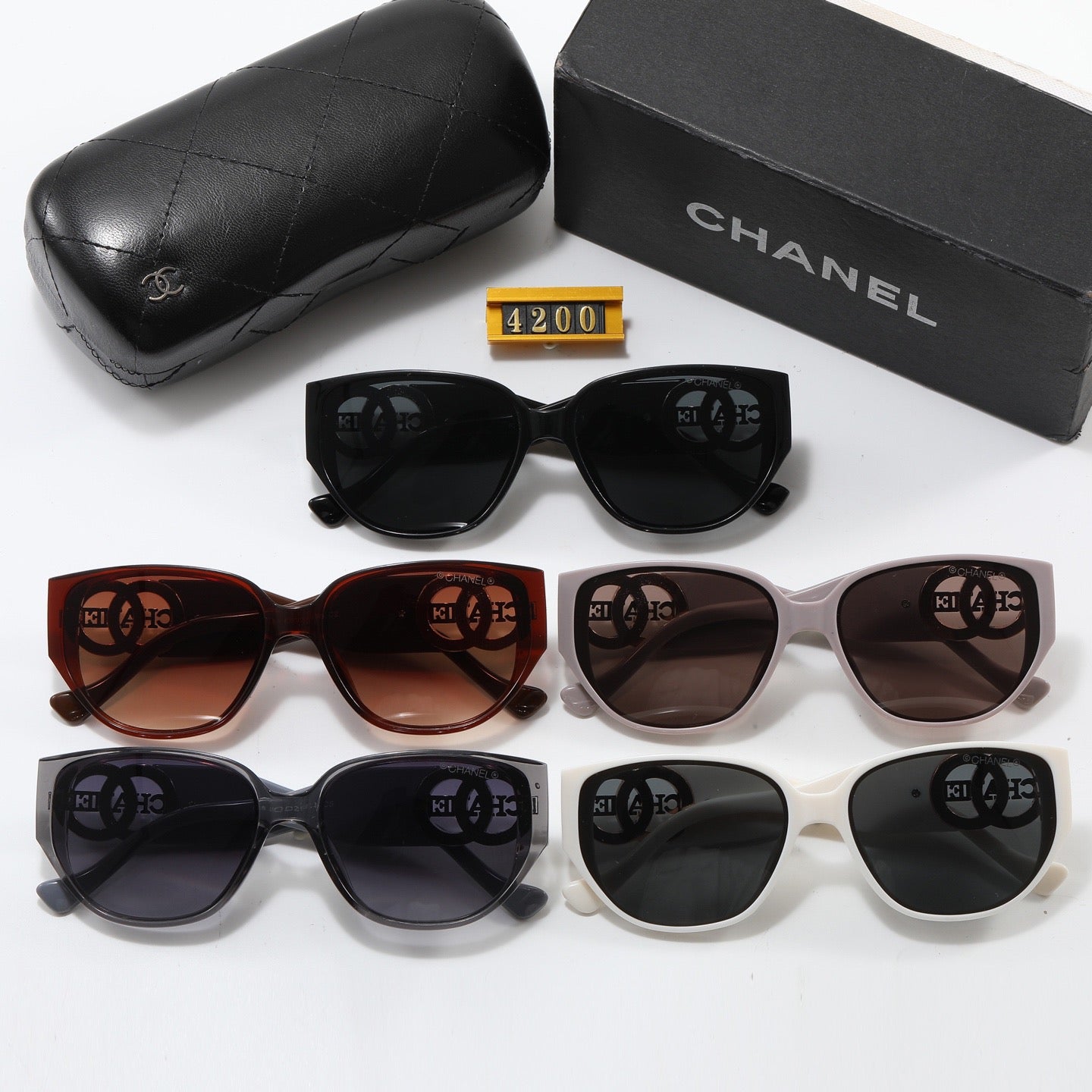 5 colors of fashionable and popular sunglasses for gifts 4200