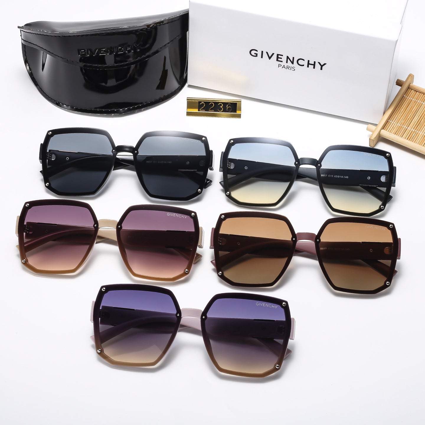 5 color high-end sunglasses 2236