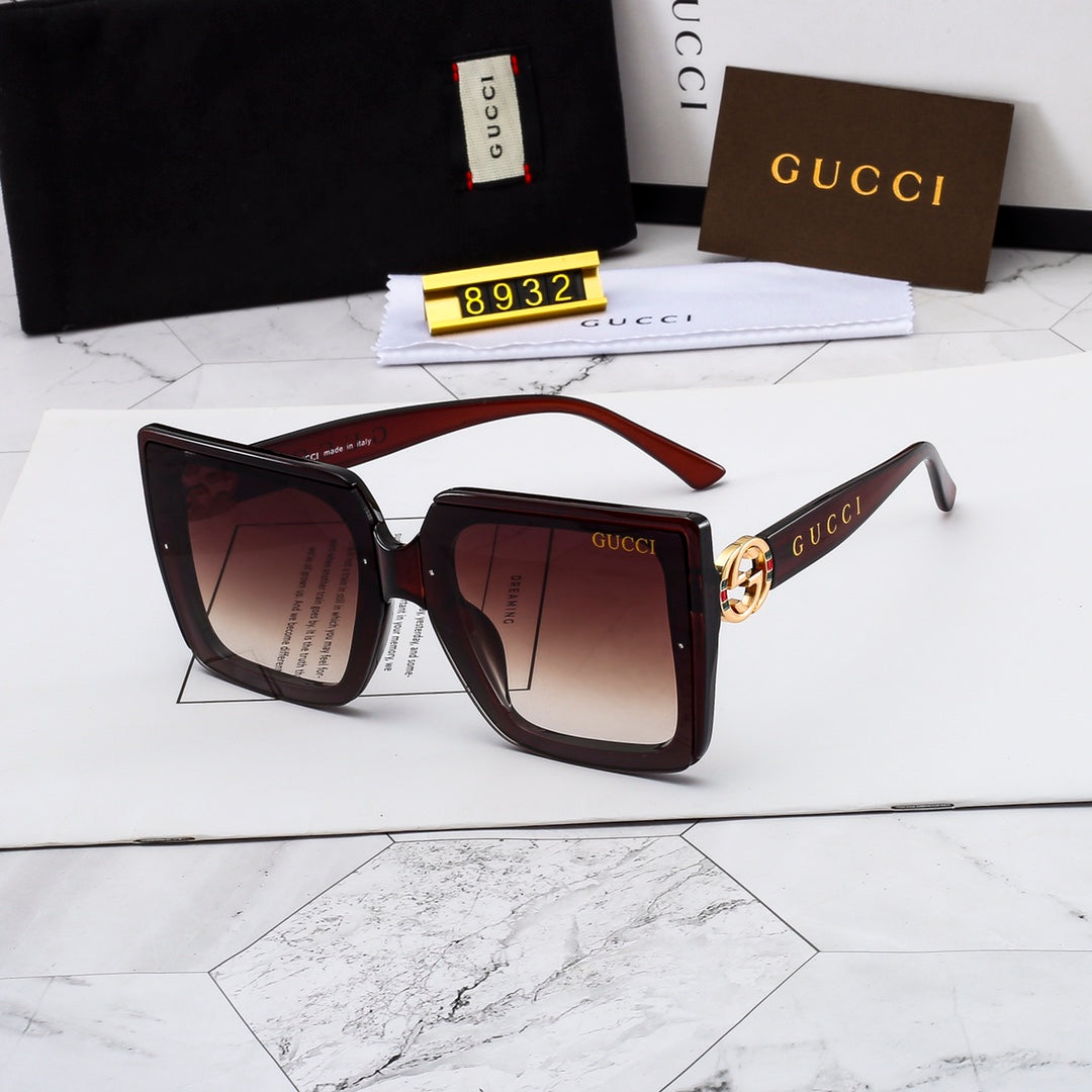 4 Colors Korean Style Large Accessories Fashion Sunglasses 8932