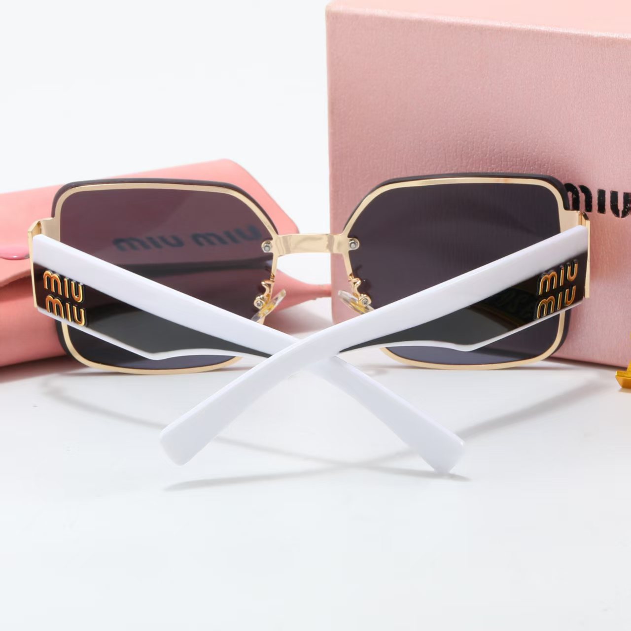 6 Color Square Frame Women's Sunglasses 9205