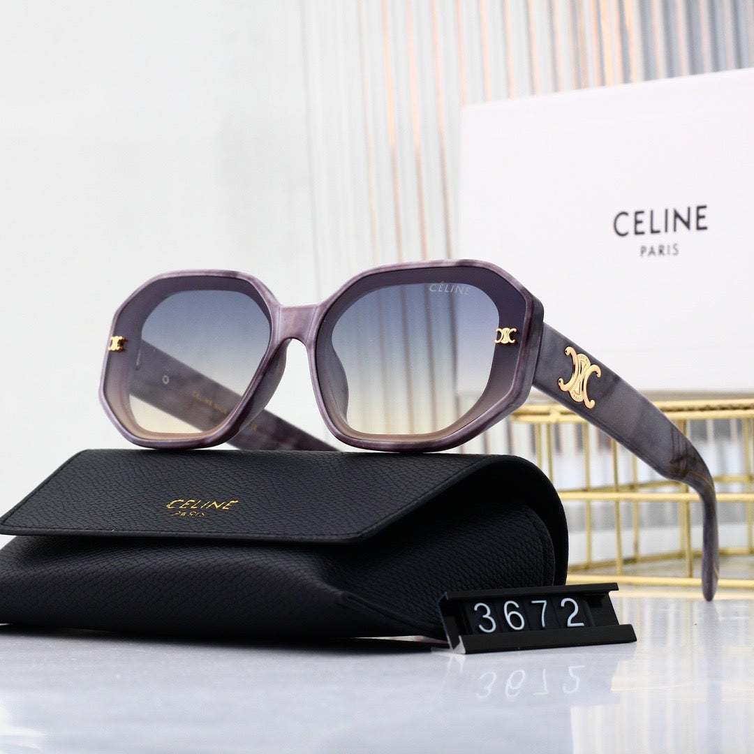 6 colors trendy sunglasses 3672
