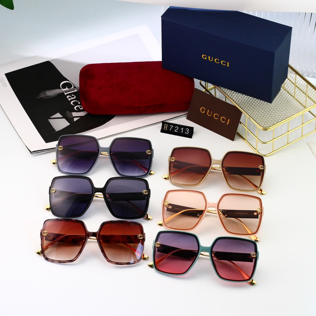 6 colors of fashionable and popular sunglasses 7213