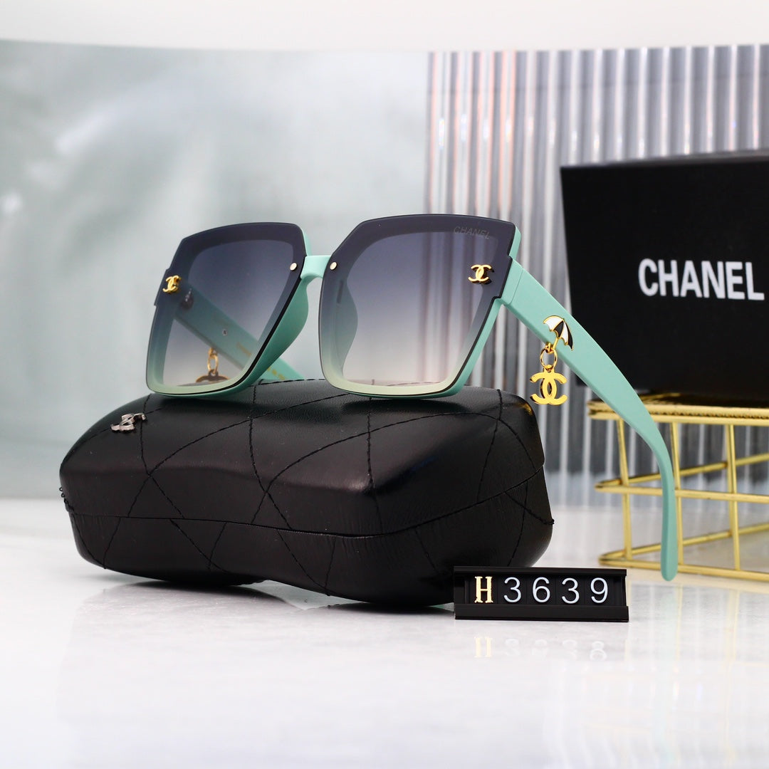 6 colors of trendy sunglasses 3639