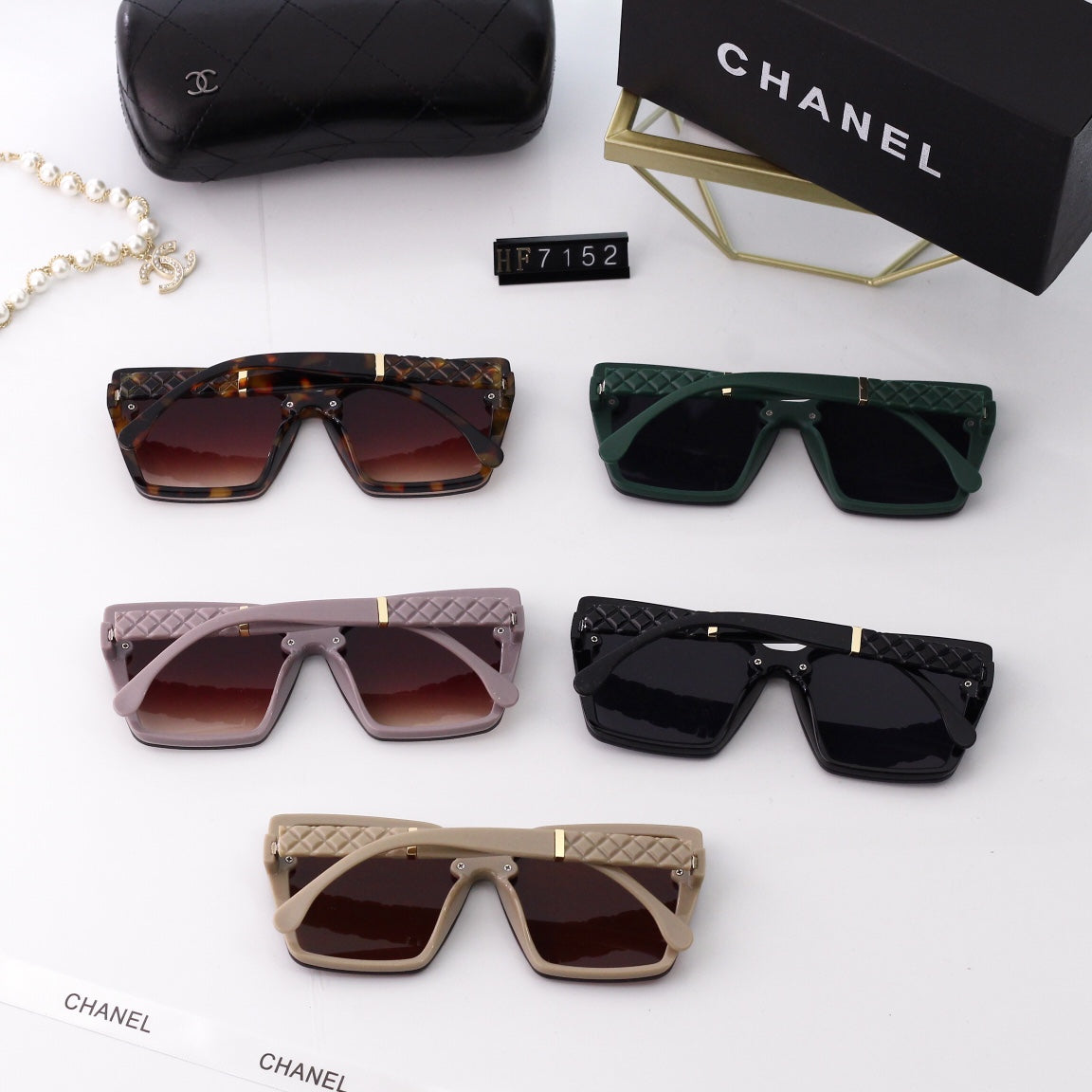 5 Colors Fashion Sunglasses 7152