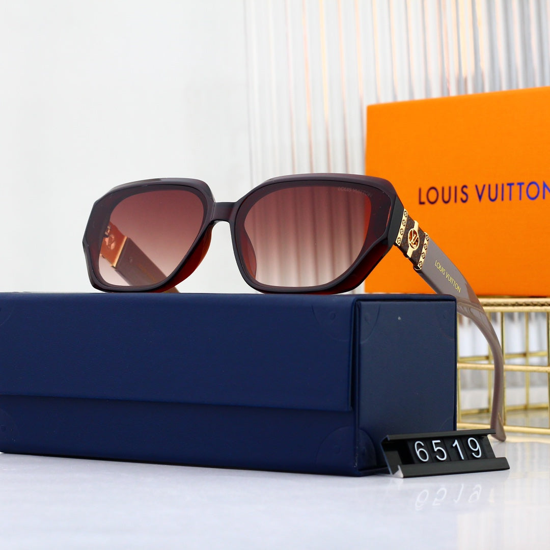 5 colors of trendy high-end sunglasses 6519