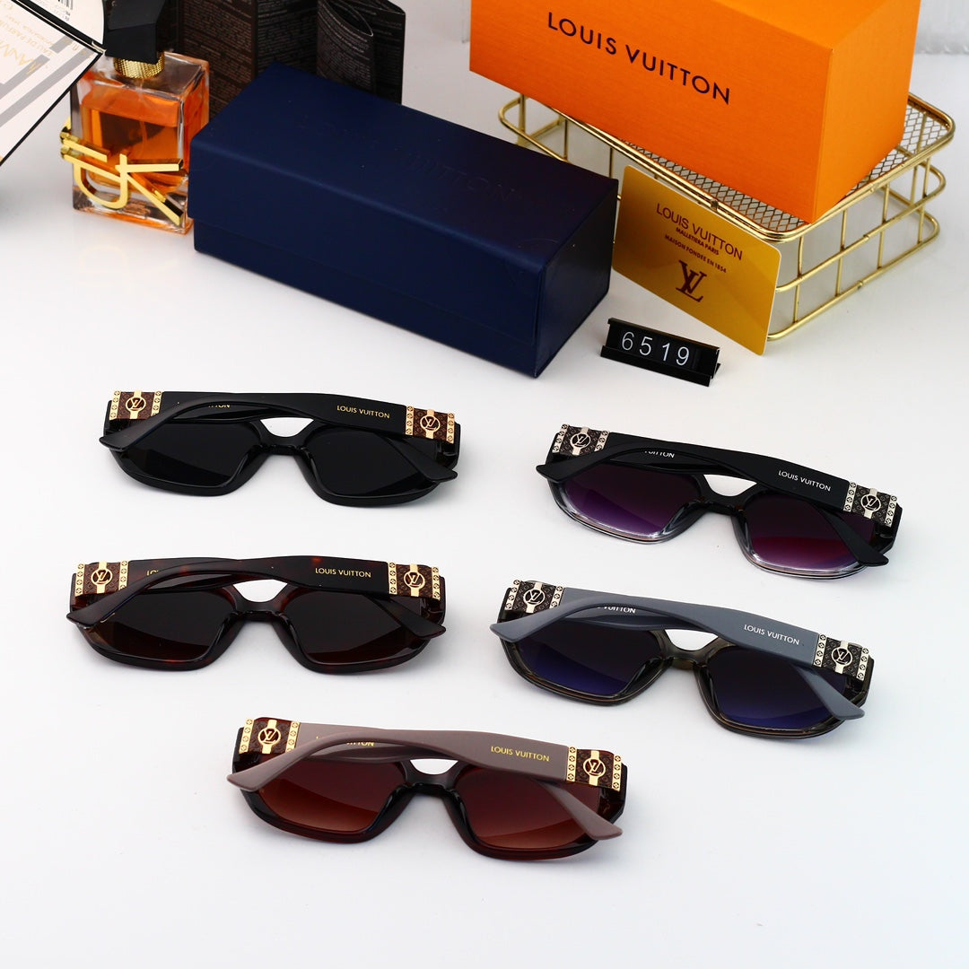 5 colors of trendy high-end sunglasses 6519