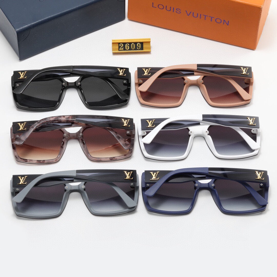 6 colors hot UV protection sunglasses 2609