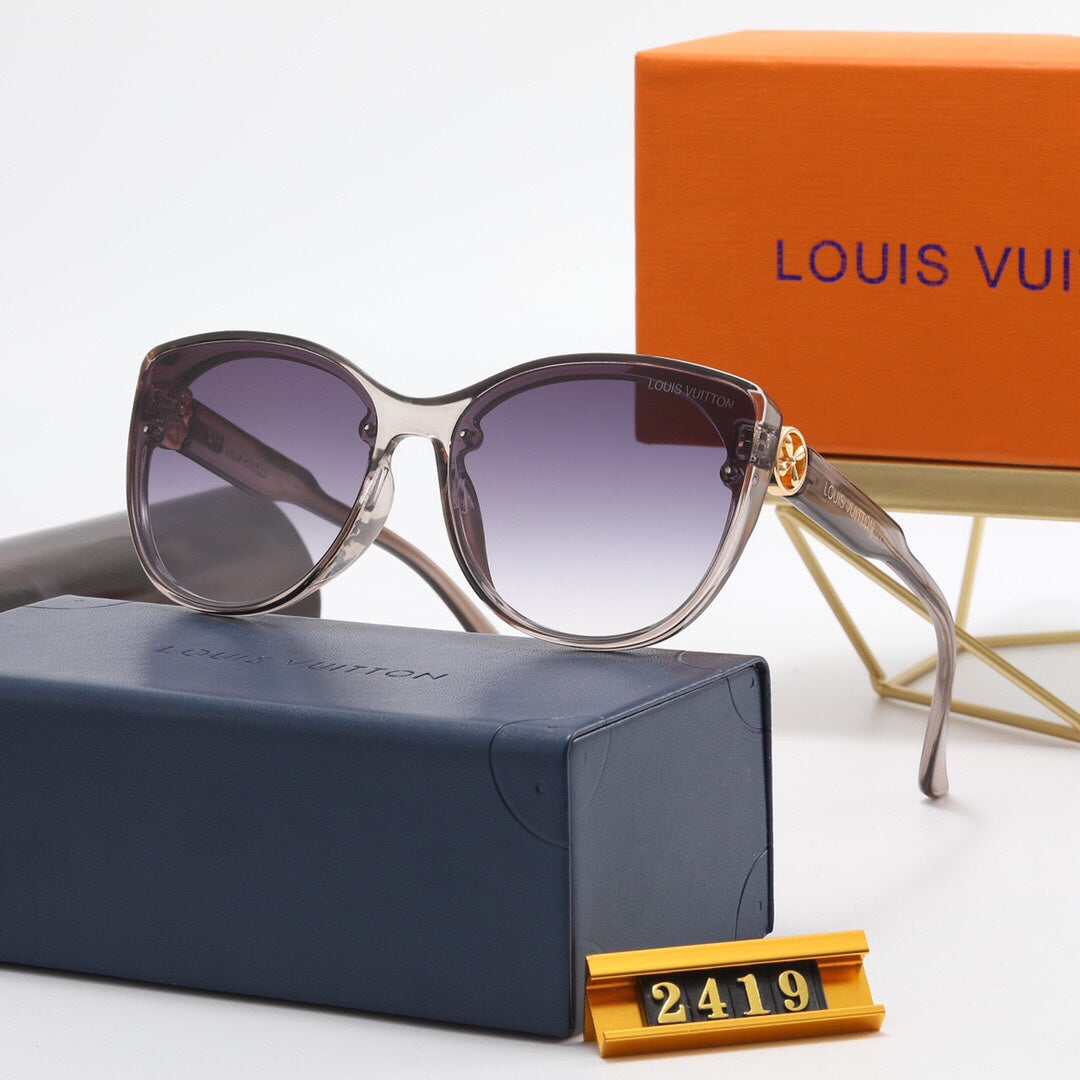 6 color high-end sunglasses 2419