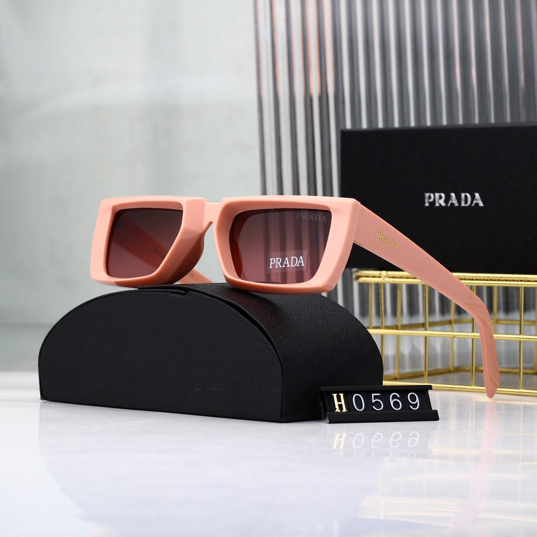 7 Colors Fashionable Plain Sunglasses 68016