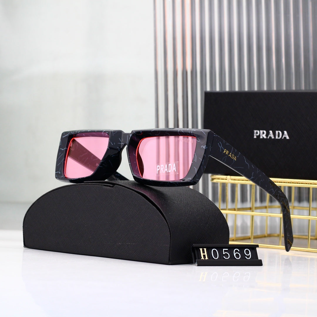 7 Colors Fashionable Plain Sunglasses 68016