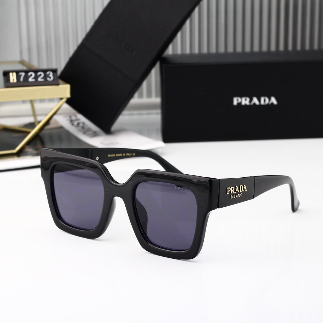 5-color Polaroid nylon HD lenses Full frame sunglasses 7223
