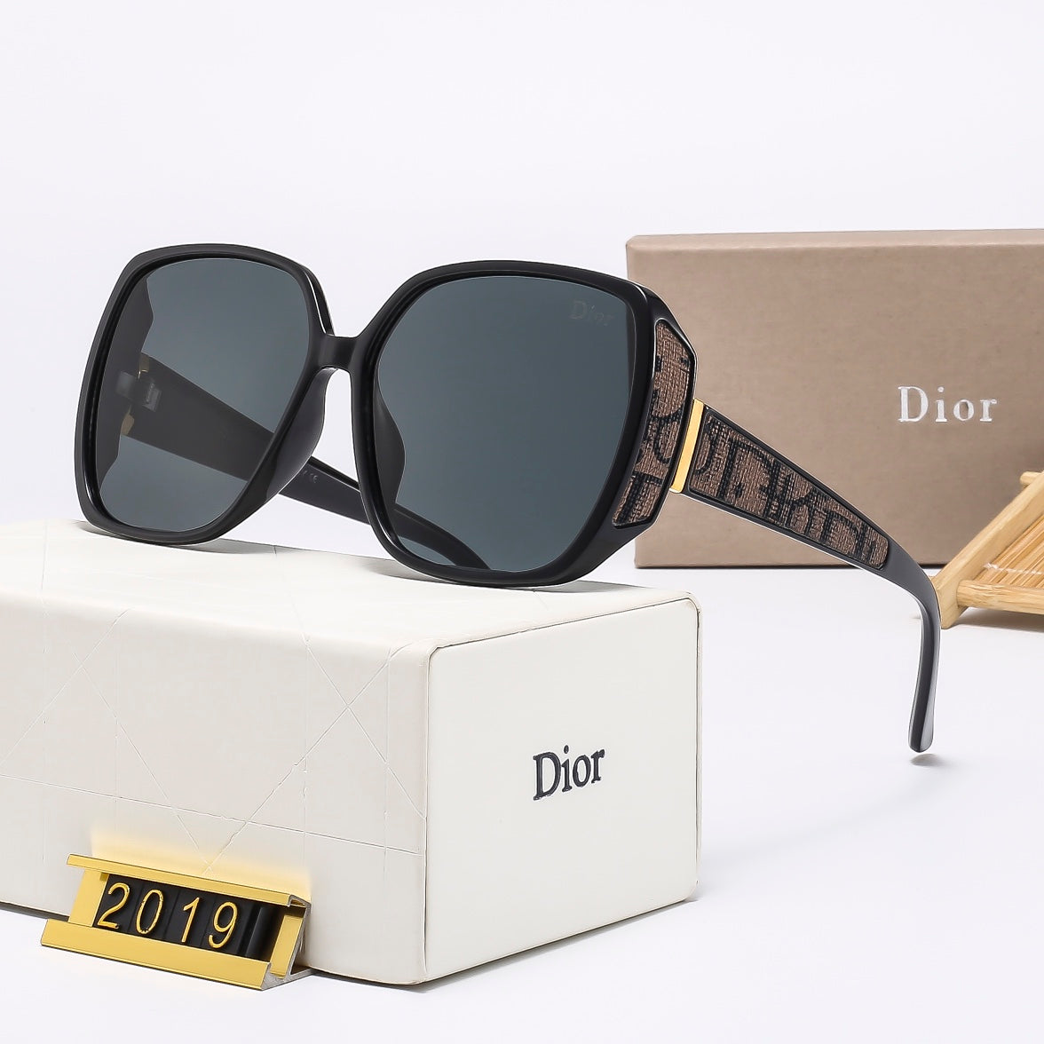 5 colors high definition UV protection high end sunglasses 2019